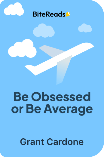 Be Obsessed or Be Average